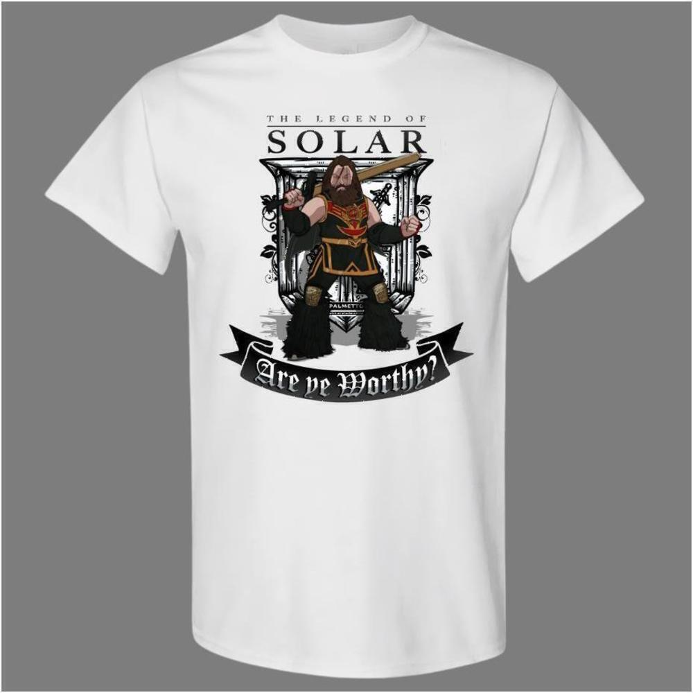 Are Ye Worthy Minimal Statement Quote Graphic T-Shirt